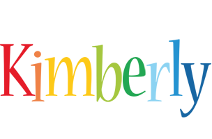 Kimberly birthday logo
