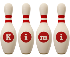 Kimi bowling-pin logo
