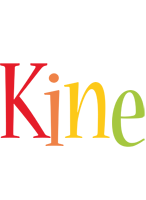 Kine birthday logo