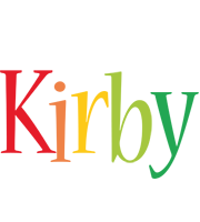 Kirby birthday logo