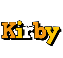 Kirby cartoon logo