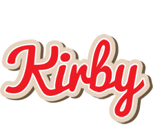 Kirby chocolate logo