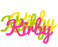 Kirby sweets logo