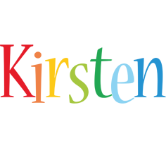 Kirsten birthday logo