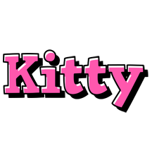 Kitty girlish logo