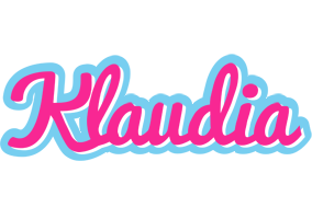 Klaudia popstar logo