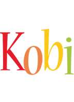 Kobi birthday logo