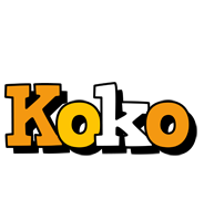 Koko cartoon logo