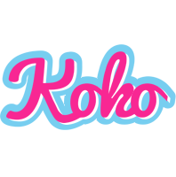 Koko popstar logo