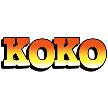 Koko sunset logo