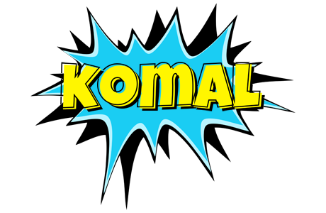 Komal amazing logo