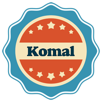 Komal labels logo