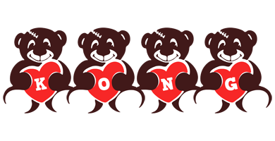 Kong bear logo