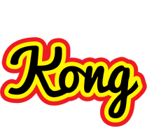 Kong flaming logo