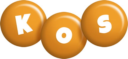 Kos candy-orange logo
