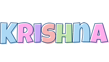 Krishna pastel logo