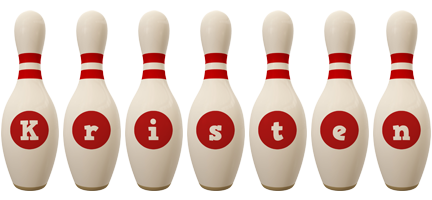 Kristen bowling-pin logo