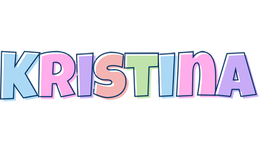 Kristina pastel logo