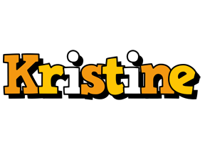 Kristine cartoon logo