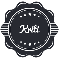 Kriti badge logo
