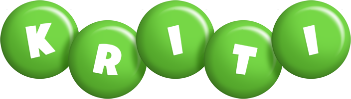 Kriti candy-green logo
