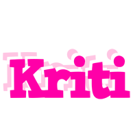 Kriti dancing logo