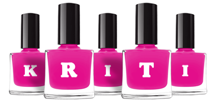 Kriti nails logo