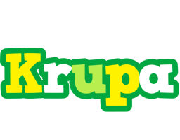 Krupa soccer logo