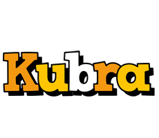 Kubra cartoon logo