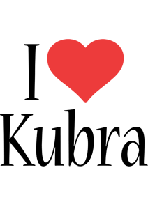 Kubra i-love logo