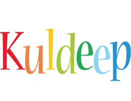 Kuldeep birthday logo