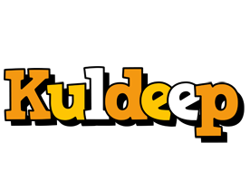 Kuldeep cartoon logo