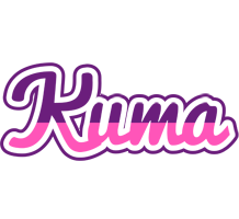 Kuma cheerful logo