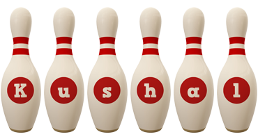 Kushal bowling-pin logo