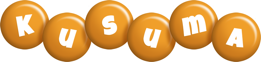 Kusuma candy-orange logo