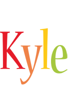Kyle birthday logo