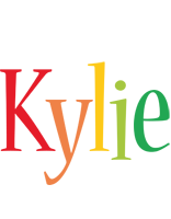 Kylie birthday logo