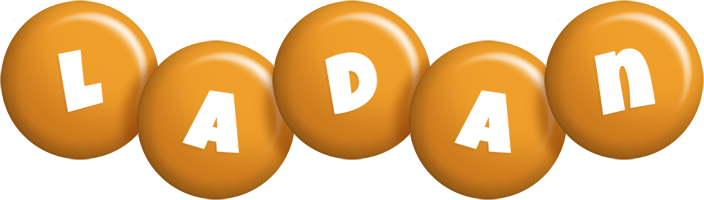 Ladan candy-orange logo