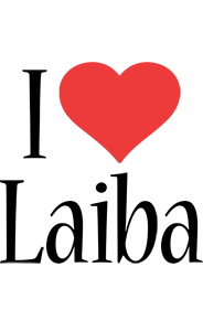 Laiba i-love logo
