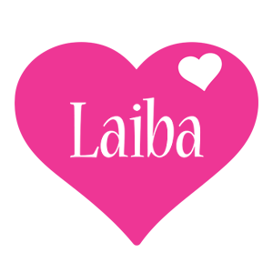 Laiba love-heart logo