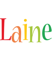 Laine birthday logo