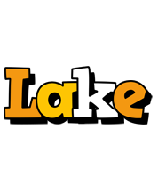 Lake cartoon logo