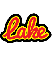 Lake fireman logo