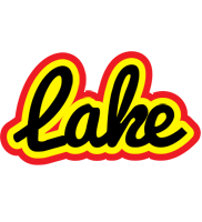 Lake flaming logo
