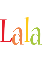 Lala birthday logo