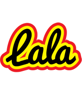 Lala flaming logo