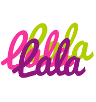 Lala flowers logo