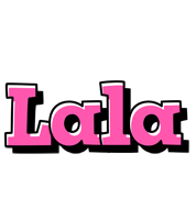 Lala girlish logo