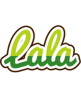 Lala golfing logo