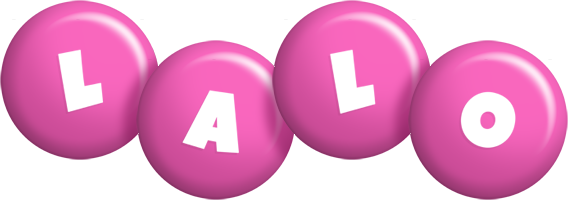 Lalo candy-pink logo